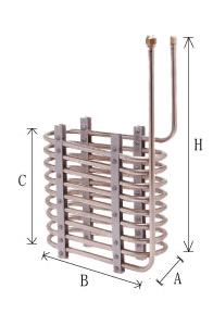 コイル式熱交換器